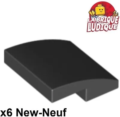 Buy Lego 6x Slope Curved Gradient Curve 2x2 Black/Black 15068 New • 2.04£