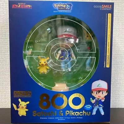 Buy Nendoroid Pokemon Satoshi & Pikachu Figure #800 Good Smile Company • 234.09£