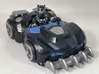 Buy Playskool Marvel Super Hero Adventures Black Panther, Road Racer Car-Hasbro • 11.95£