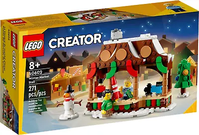 Buy LEGO Christmas Winter Market Stall - New Sealed - Limited Edition LEGO VIP 40602 • 14.99£