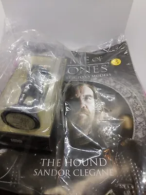 Buy The Hound Issue 3 Eaglemoss Game Of Thrones Figurine Collection Figure +magazine • 8.99£