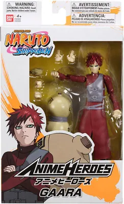 Buy Anime Heroes One Piece Naruto GAARA Action Figure Collectible 6 Inch • 23£