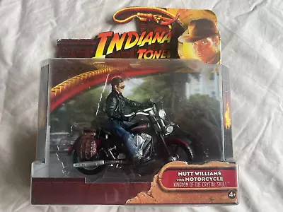 Buy Indiana Jones : Mutt Williams With Motorcycle - Action Figure - Boxed • 22£