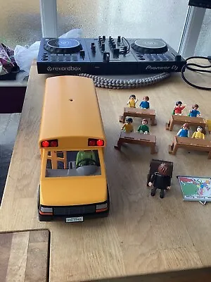 Playmobil City School Bus with Wheelchair Accessible Ramp