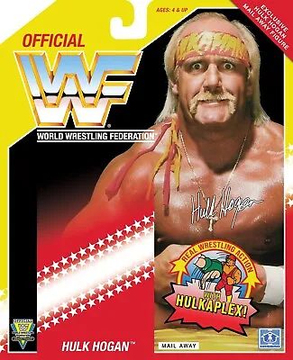 Buy WWF Hulk Hogan Hasbro Figure Mailaway Backing Card - Custom Design - New • 14.99£