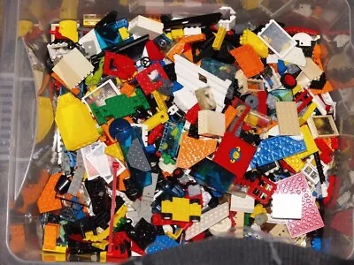 Buy Lego Job Lot 1kg Bundle Mixed Bricks Parts Pieces Excellent Condition • 12.75£