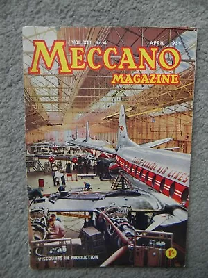 Buy Meccano Magazine - April 1956 - Excellent Condition • 3.50£