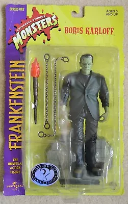 Buy Frankenstein Action Figure, Universal Studios Monsters, Sideshow Toy 1999, BNIB • 75£