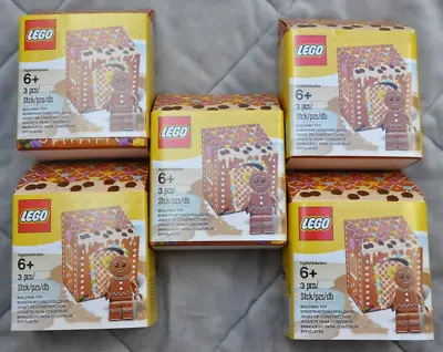 Buy *NEW* LEGO GINGERBREAD MAN Minifigure Promo Seasonal Set 5005156 With House Box • 14.95£
