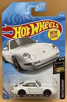 Buy Hot Wheels White Long ‘96 Porsche Carrera 2018 Card '96 155/250 New 4/10 FYB71 • 6.99£