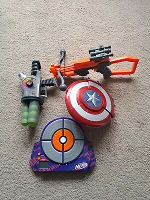 Buy Nerf Gun/crossbow And Digital Target Game. Zurg Blaster And Shield • 10£
