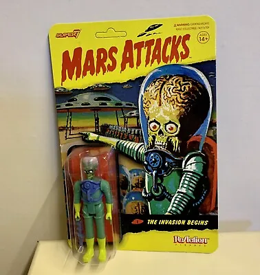 Buy Super7 Mars Attacks The Invasion Begins ReAction Figure Retro MOC Action • 27.99£