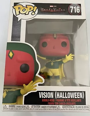 Buy Funko Pop! - Vision (Halloween) #716 / Marvel Studios Wanda Vision • 6.95£