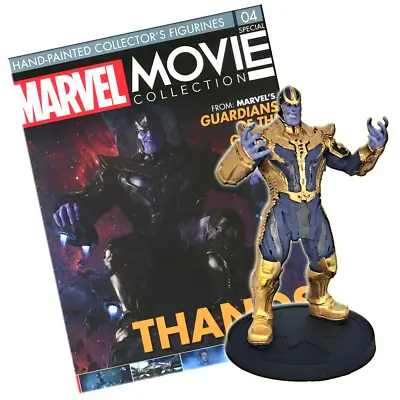 Buy Marvel Thanos Figurine Special 4 Eaglemoss Movie Collection With Magazine 16cm • 22.99£