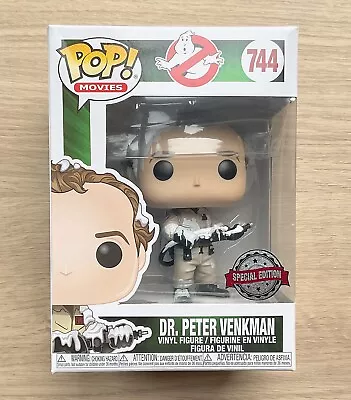 Buy Funko Pop Ghostbusters Dr Peter Venkman Marshmallow #744 + Free Protector • 24.99£