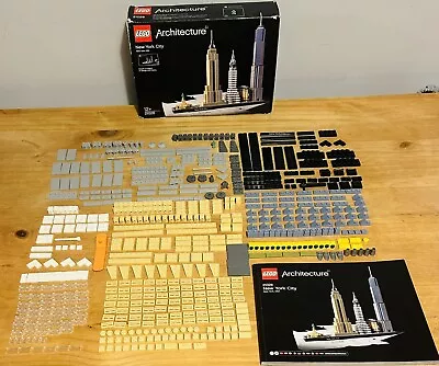 Buy Lego Architecture: New York City (21028). All Pieces & Manual In Original Box • 25£