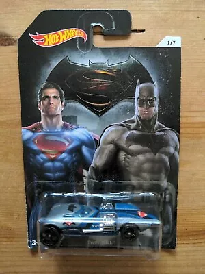Buy Hot Wheels Batman Vs Superman Car - Twin Mill 1/7 DJL47- Die-cast Model • 6.99£