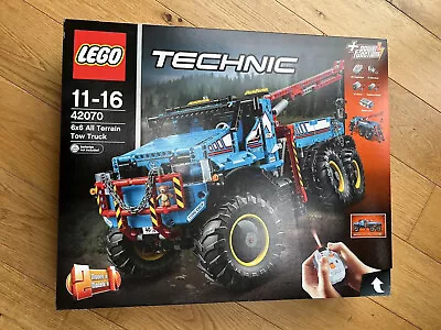 Buy LEGO Technic 42070 6x6 All Terrain Tow Truck NEW SEALED  • 250£