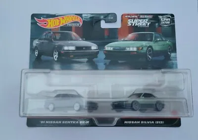 Buy Hot Wheels 1991 Nissan Sentra SE-R Nissan Silvia S13 Twin Two Pack Car Culture  • 24.99£