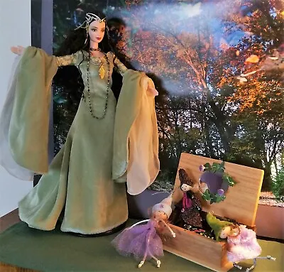 Buy DECOR Barbie BOX 3 Witches Or 3 Fairies Diorama Kelly Wood Dolls • 35.93£