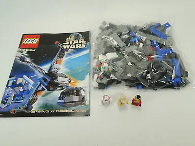 Buy LEGO Star Wars 7180 B-Wing At Rebel Control Center Complete With Instructions OBA • 78.04£