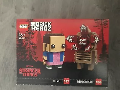 Buy  Brand New LEGO Brickheadz Stranger Things Demogorgon & Eleven 40549 Free P/P • 30£