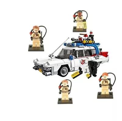 Buy MOC Compatible 21108 Ghost Busters Ecto-1 Movie Car Building Blocks DIY Toys • 62.64£