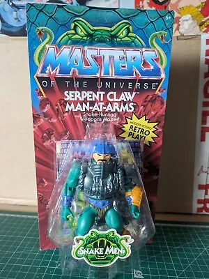 Buy Masters Of The Universe Origins Serpent Claw Man-At-Arms NEW • 15£