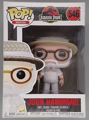 Buy Funko POP #546 John Hammond Jurassic Park Damaged Box - Includes Protector • 23.99£