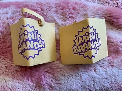 Buy Zuru  Mini Brands Toy Mini Brands Paper Bags For The Shop Ideal For Barbie Shop • 1.25£