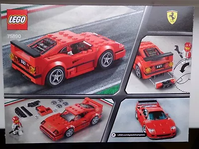 Buy LEGO SPEED CHAMPIONS: Ferrari F40 Competizione (75890) NEW FACTORY SEALED • 18.50£
