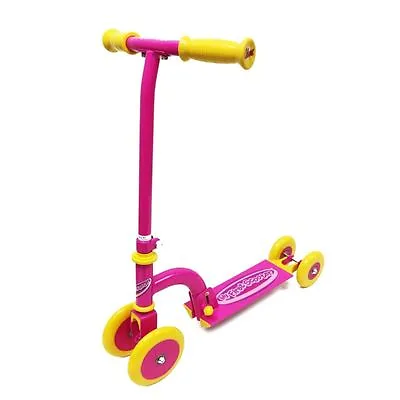 Buy Ozbozz My First Scooters For Girls Pink 4 To 3, To 2! Wheel Folding Scooter • 19.99£