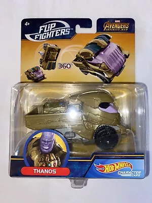 Buy Hot Wheels Avengers Car Thanos Marvel Infinity Wars Flip Fighters 360 • 8£