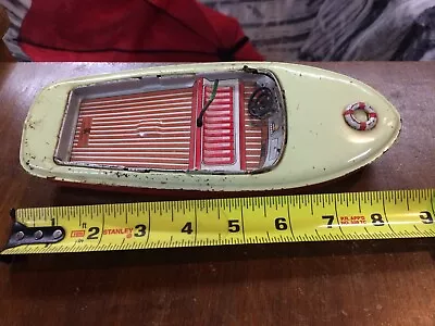 Buy Japan Bandai Tin Friction Toy Race Speed Boat • 14.96£