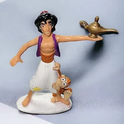 Buy Disney ALADDIN With Lamp & Abu Figure 3” • 9.55£