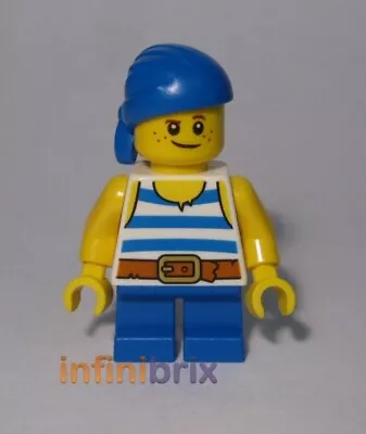 Buy Lego  Jack 'Dark Shark' Doubloons Minifigure From Set 21322 Pirates NEW Idea071 • 6.95£