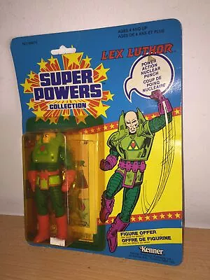 Buy Kenner Super Powers LEX LUTHOR Action Figure MOC, 1984 • 187.78£