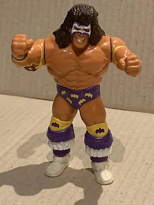 Buy 1991 Hasbro WWE WCW WWF Ultimate Warrior Action Figure • 5£