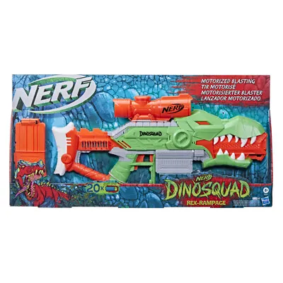 Buy Nerf DinoSquad Rex-Rampage Motorized Dart Blaster • 44.99£