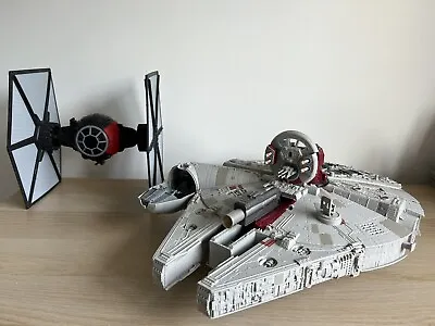 Buy 2015 Star Wars The Force Awakens  Millennium Falcon Nerf& Tie Fighter Incomplete • 25£