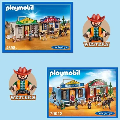 Buy Playmobil 4398 70012 * Western City Sheriff Office & Bank * SPARE PARTS SERVICE • 6.99£