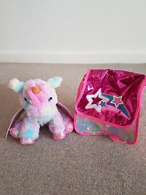 Buy Mattel Barbie Light Up And Sounds Unicorn With Backpack • 5.99£