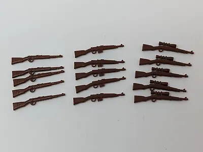 Buy LEGO Custom Minifigure Weapons WW2 Rifles X3  • 4.99£