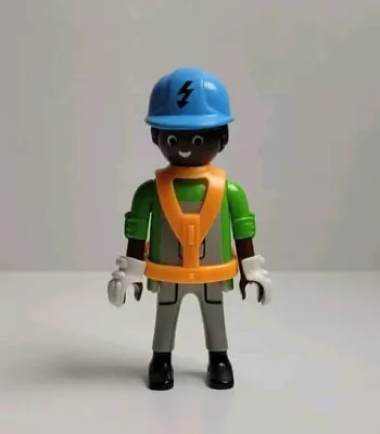 Buy Playmobil City Life   Construction Worker  Good Condition • 4.10£