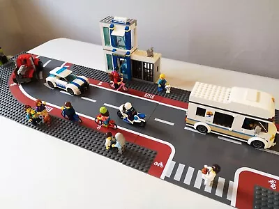 Buy Cycle Lanes For Lego City Road Plates 60236 60237 (Self Adhesive) - T Junction • 2.50£