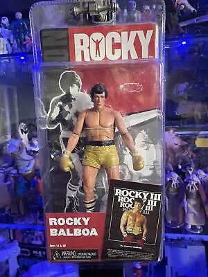 Buy Neca - Rocky Balboa Figure ( Gold Shorts & Gloves Version.) • 74.99£
