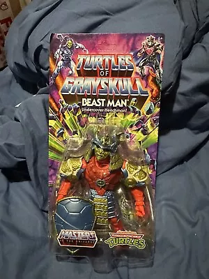 Buy Masters Of The Universe Origins Turtles Of Grayskull Beast Man Action Figure • 25£
