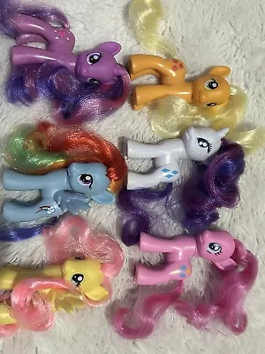 Buy My Little Pony Mane Six G4 Brushables Bundle Lot • 45£