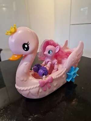 Buy My Little Pony Articulated Pinkie Pie And Swan Boat • 3£