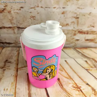 Buy Vintage Sindy C. Carry Flask Bluebird Toys 1988 Hasbro Pink - No Lid • 34.95£